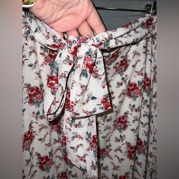 Chelsea & Violet floral skirt sz Large. Fully lined. - Picture 3 of 5